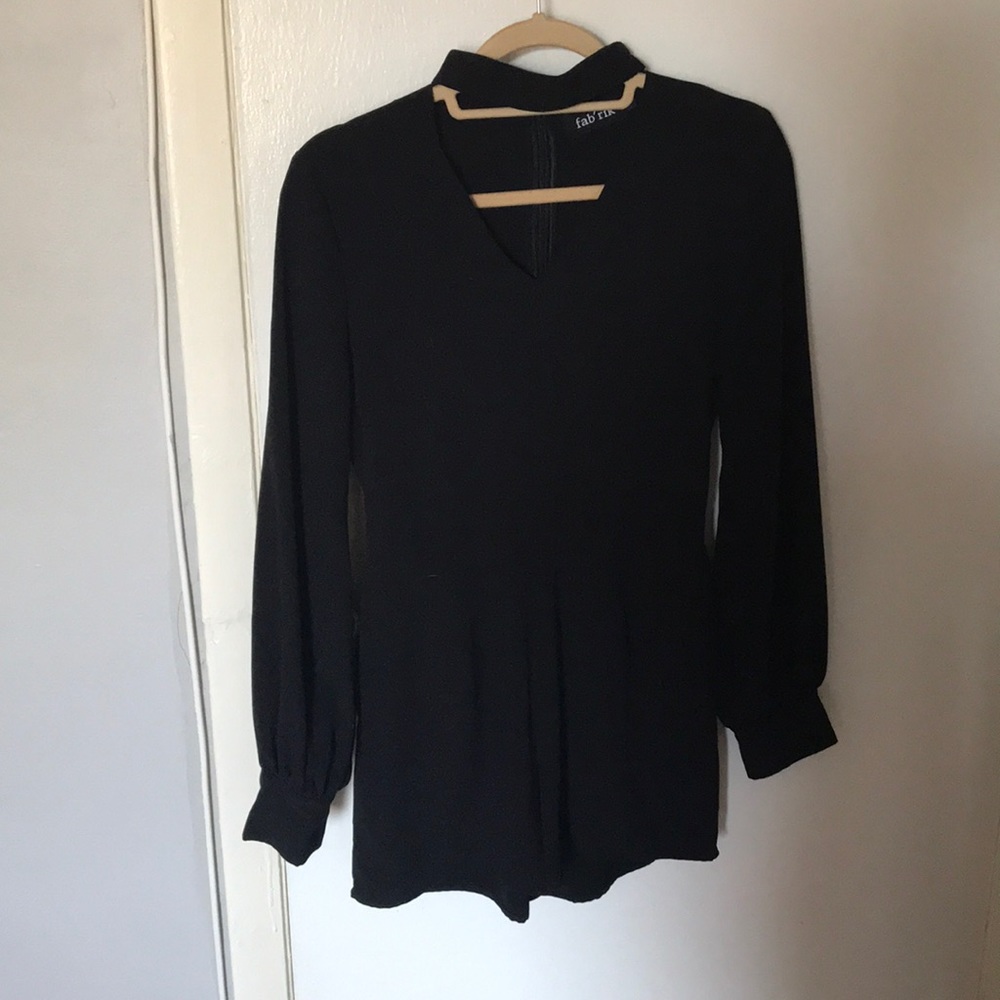 Long sleeve romper